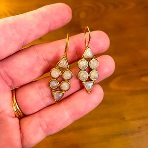 Addison Weeks Moonstone Drop Earrings